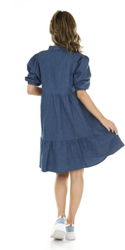 Blue t-dress